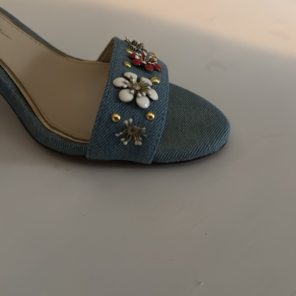 Jessica Simpson Moreeno Denim Sandals - Picture 5 of 6